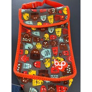 BYO Living Insulated Bottle Holder Lunch Bag Monster‎ Print